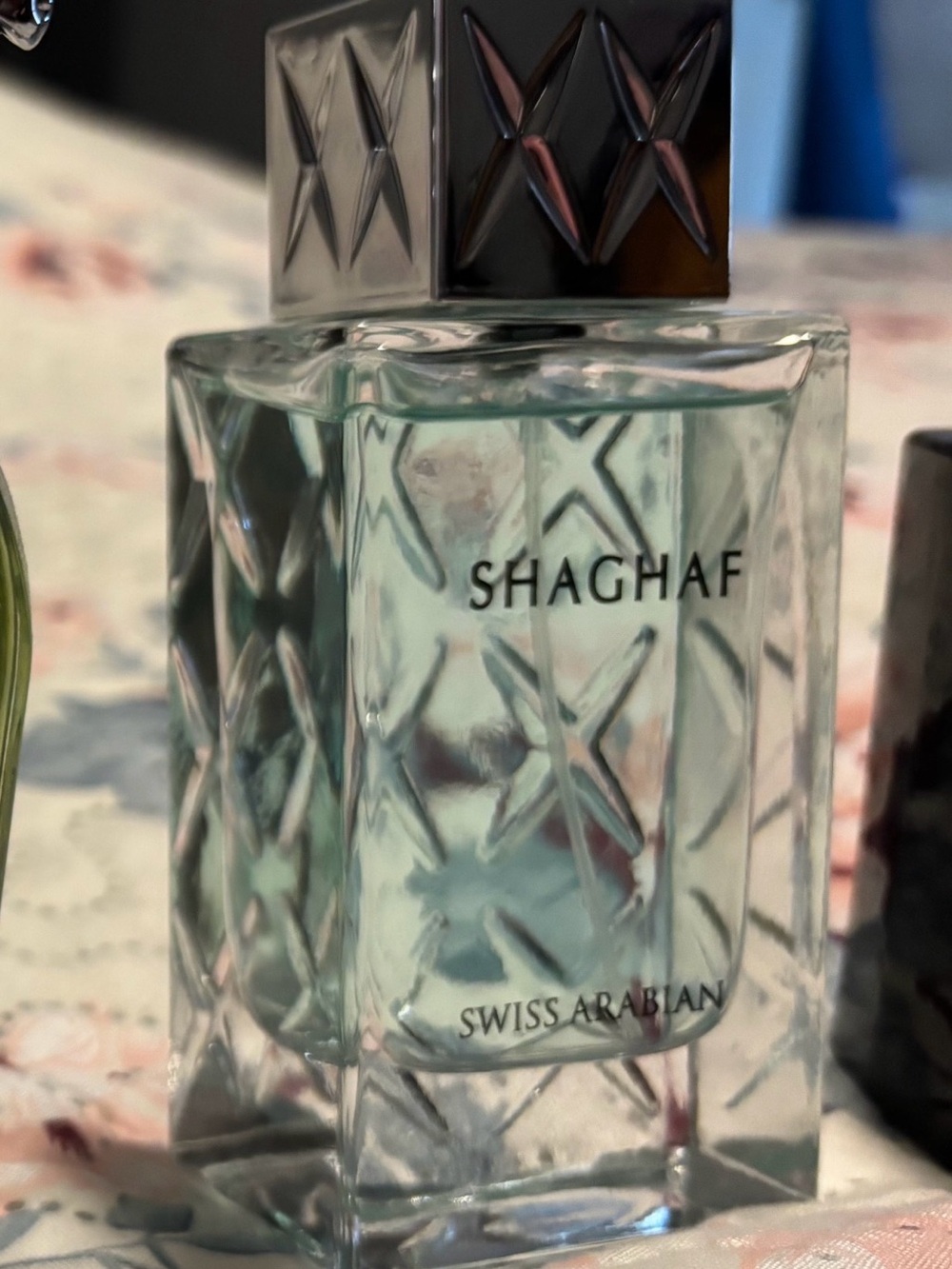 Shaghaf by Swiss Arabian Eau de Parfum - Light Aqua Bottle